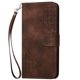 thumbnail image 2 of Funda Flip Premium Fibra de Carbono para Motorola MOTO G 5G 2025 con Soporte y Cierre Marrón, 2 of 6