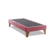 thumbnail image 3 of Base Elegante Cama Europea 1.5 Plaza 105x200 Cm Palo Rosa Felpa, 3 of 3
