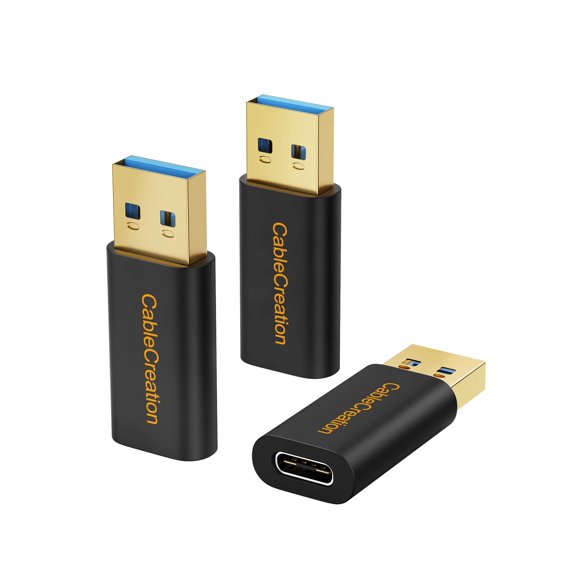 Adaptador CableCreation USB C hembra a USB macho USB 3.1 de 5 Gbps