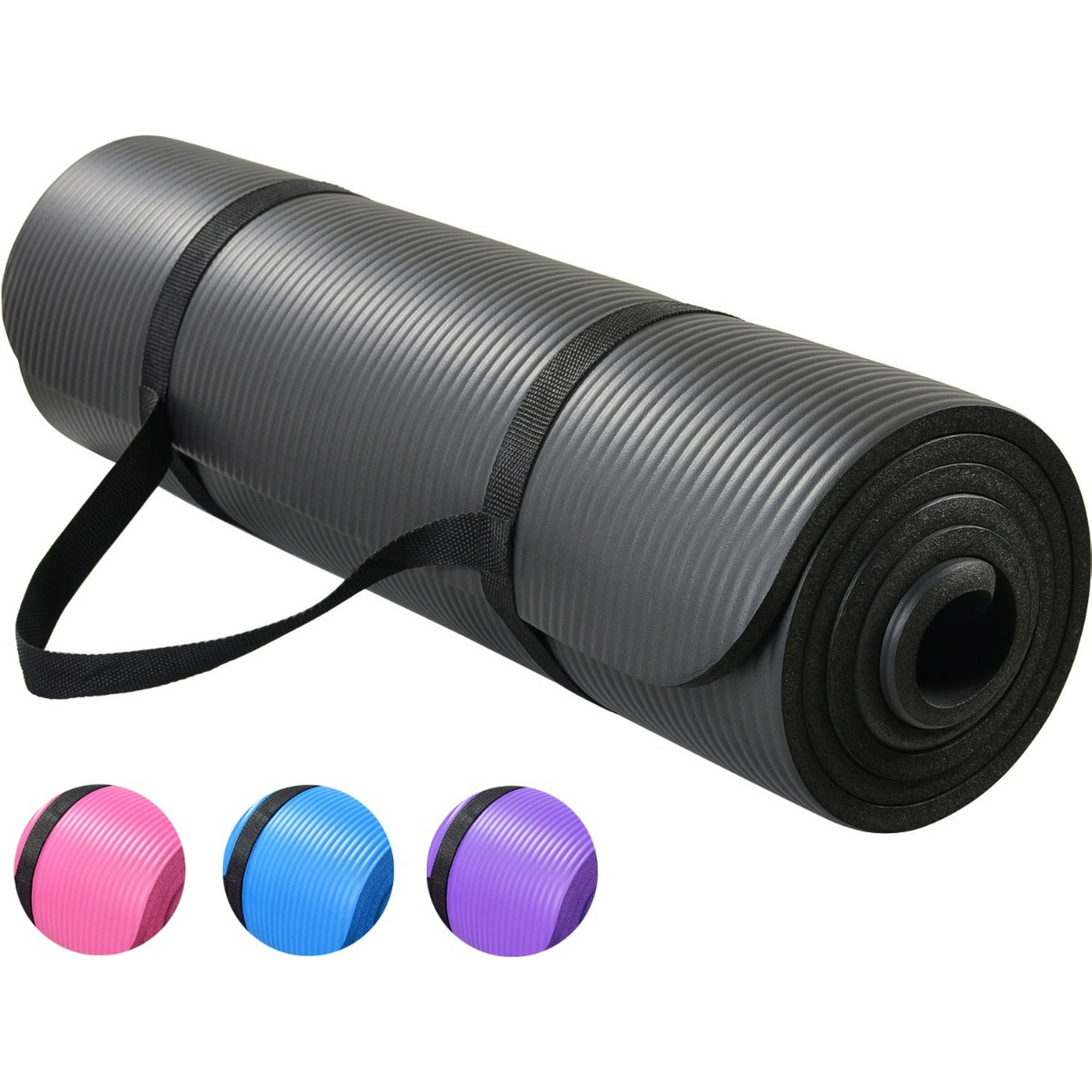 Centurfit - Mat De Yoga 10mm Negro