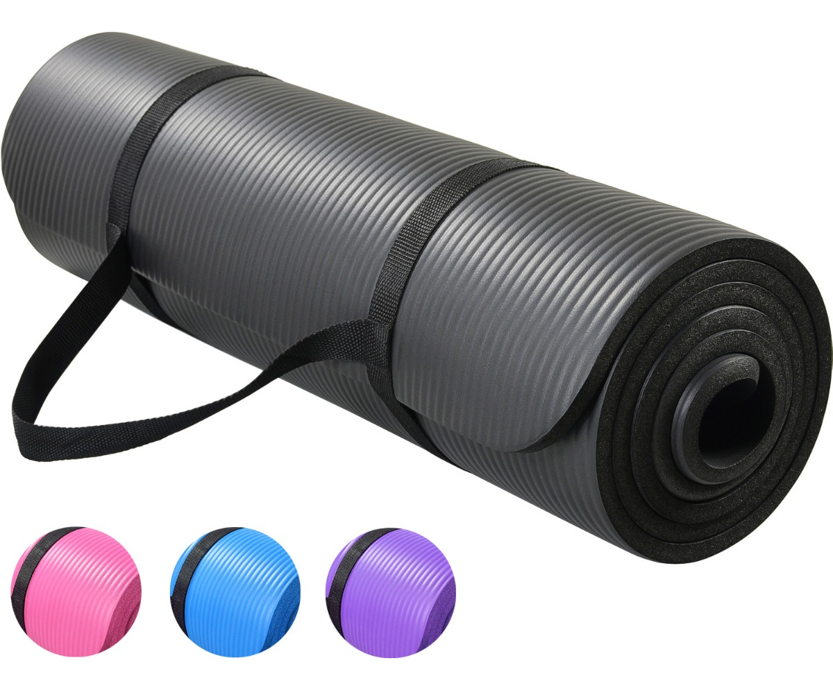 Centurfit - Mat De Yoga 10Mm Negro