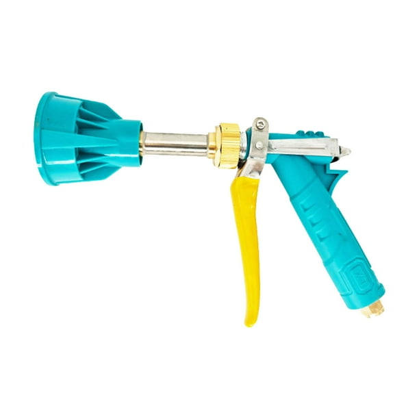 Boquilla de manguera de jardín, lavadora de alta presión, conector rápido ajustable, boquilla de pulverización de alta presión para Patio, jardinería, Corto