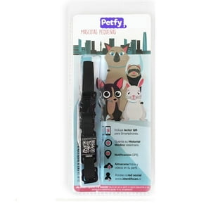 Tiendapetfy.Cl - Collar Petfy Id Mini Negro