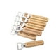 thumbnail image 1 of Juego de abrebotellas, de madera, con 10 abrebotellas, regalo para padrinos de boda, 1 of 2