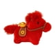 thumbnail image 1 of Colgante De Peluche Con Forma De Caballo Para Bolso, Bolso De Cumpleaños, Peluche Rojo, 1 of 5