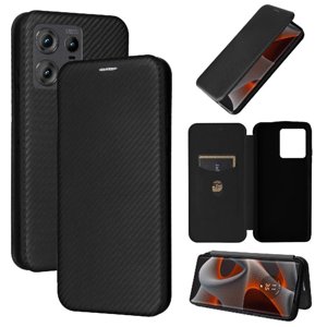 Funda Flip Para Foxdock Motorola Moto Edge 50 Pro - Funda Magnética De Negocios, Funda Protectora Delgada