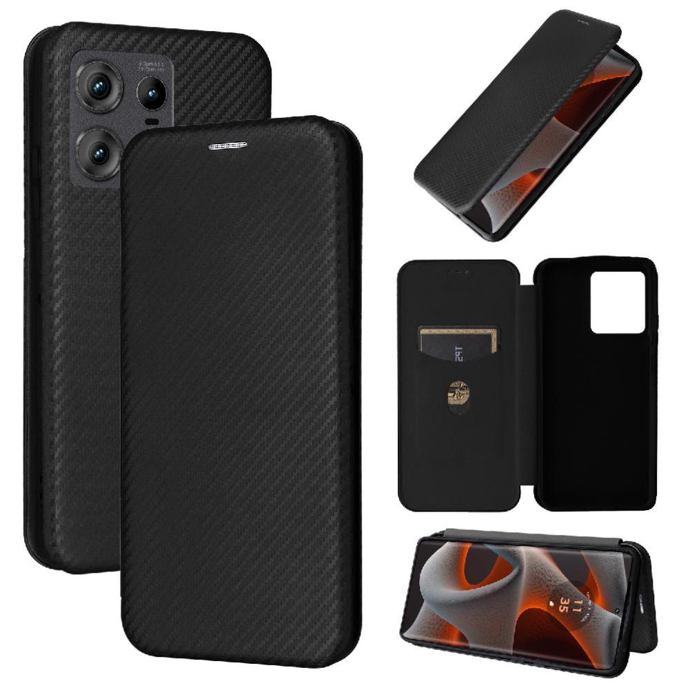 Funda Flip Para Foxdock Motorola Moto Edge 50 Pro - Funda Magnética De Negocios, Funda Protectora Delgada