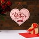 thumbnail image 4 of 1 pieza de decoración del Día de San Valentín, decoración de puerta en forma de corazón, decoración de pared, letrero colgante del Día de San Valentín, puerta de entrada familiar, fiesta, 4 of 5