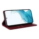 thumbnail image 3 of Funda Billetera de Cuero para Samsung Galaxy S23 Plus con Tarjetero y Soporte - Tapa Magnética Rojo, 3 of 6