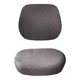 thumbnail image 1 of Funda De Asiento De Silla Giratoria Separada Funda Extraíble Para Silla De Computadora Gris, 1 of 5