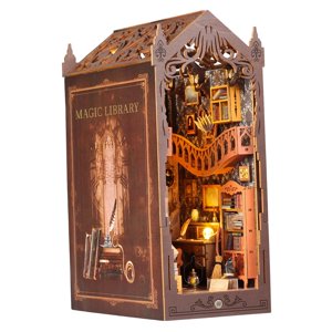 Bothyi - Kit De Casa En Miniatura Diy Único Para Decorar La Oficina Con Libros.