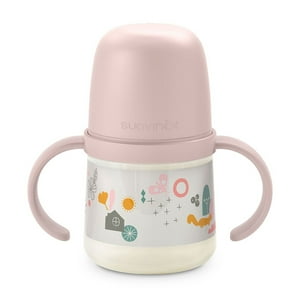 Suavinex - Biberon Asas 150 Ml Silicona +6 Meses Walk Pink
