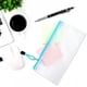thumbnail image 5 of Paquete de 50 bolsas de malla con cremallera de 10 colores, 9 x 4-1/2 pulgadas, bolsa para lápices con cremallera, bolsas de plástico impermeables con cremallera para archivos, para facturas, cosmétic, 5 of 6