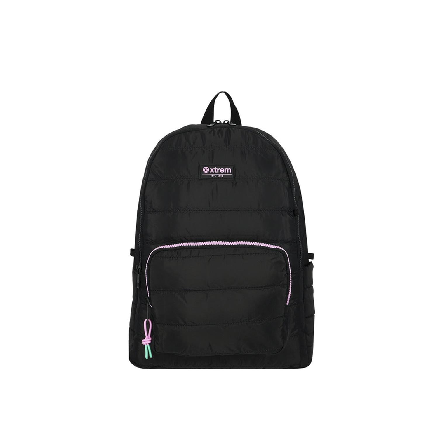 Xtrem - Mochila Para Notebook 14" Hamilton Negra-lila 15968180251-0926
