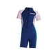 thumbnail image 1 of Traje De Baño Corto Deportivo Para Niñas, Traje De Buceo Para Vela, Piragüismo, Snorkel, Azul, Mediano, 1 of 5