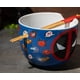 thumbnail image 5 of Set de vajilla Ramen Silver Buffalo Marvel Deadpool Iconography, 5 of 8
