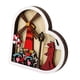 thumbnail image 1 of Decoración De Mesa Artesanías De Corazón De Madera, 1 of 3