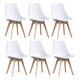 thumbnail image 1 of SILLA TULIP ECOCUERO BLANCO X6, 1 of 3