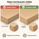 thumbnail image 4 of Librero Moderno Con puertas Y 4 Niveles Ajustable Multifuncional Para Living Y Oficina 60x30x120cm, 4 of 7