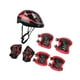 thumbnail image 1 of 7 Unids/set Casco De Bicicleta Para Ni?os Portátil Para Deportes Al Aire Libre Monopatín Montar En Bicicleta, 1 of 5