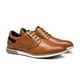 thumbnail image 3 of Zapatos Casual de Vestir para Hombre Bruno Marc Marrón con Cordones, 3 of 9