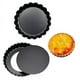 thumbnail image 4 of 6pcs, Non-Stick Tart Molds (4''), Loose Bottom Mini Pie Pans, Carbon Steel Tart Pans, Removable Bottom Pudding Molds, Baking Tools, Kitchen Gadgets, Kitchen Accessories, Home Kitchen Items, 4 of 5