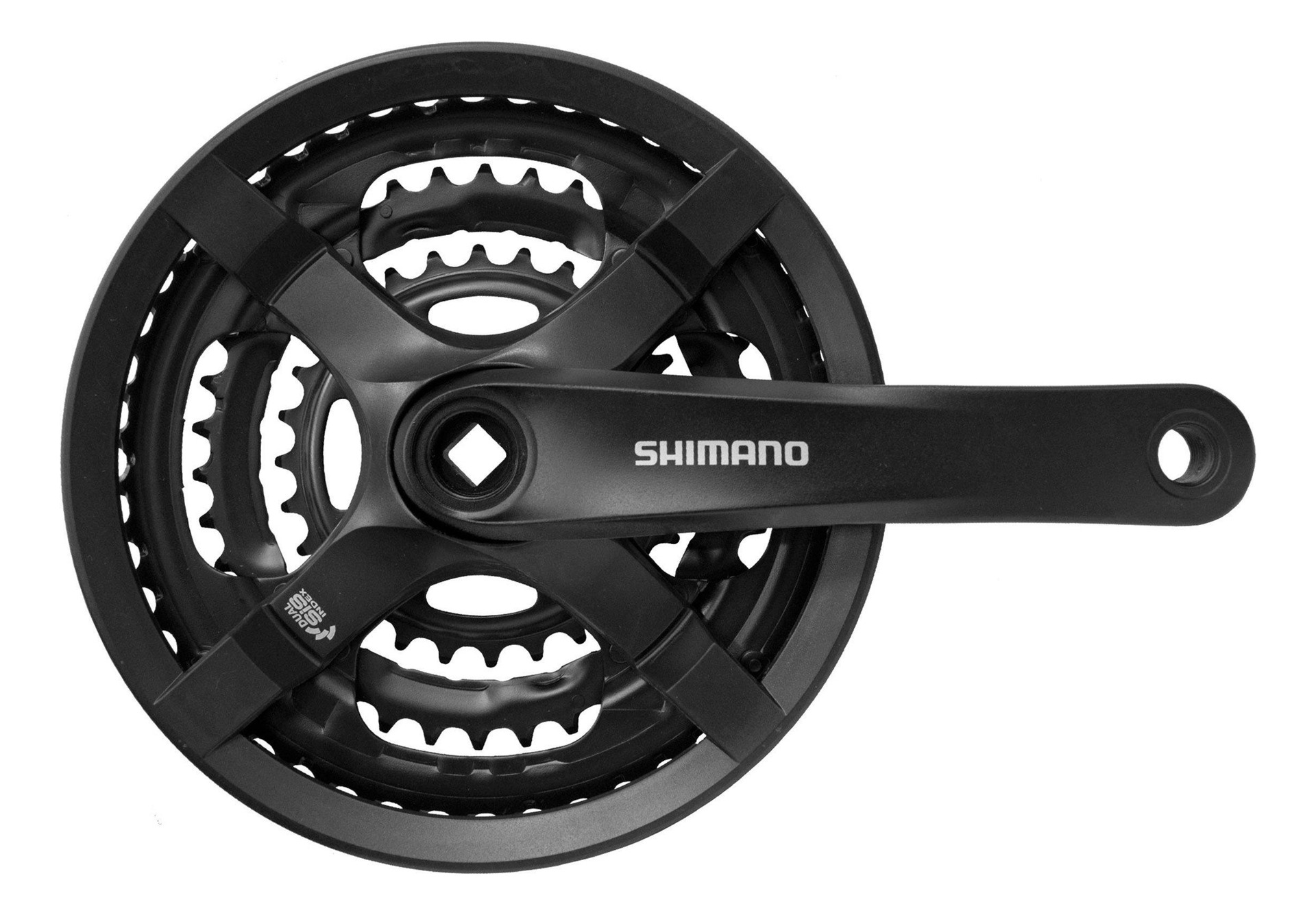 Volante Shimano Fc-Ty501 6/7/8V, 170Mm, 48X38X28T Negro
