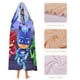 thumbnail image 4 of PJ Masks: Héroes en Pijamas Manta Capa con Capucha Anti-Bolitas, Manta de Lana Ártica Suave, Manta Portátil de Felpa Ligera y Lujosa, Poncho para Siesta en Casa y Oficina, 100*130cm, 4 of 6