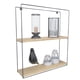 thumbnail image 1 of Repisa Cuadrada Pino Black, 1 of 3