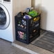 thumbnail image 4 of Milk Crates HORSESHOE STORAGE, apilables, 24 L, paquete de 3 paquetes de plástico, 4 of 9