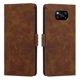 thumbnail image 2 of Funda Billetera Delgada para Xiaomi POCO X3 Pro con Ranuras y Soporte Marrón, 2 of 6