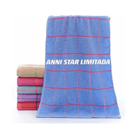 Genérico - Set 12 Paños De Cocina Con Fleco Toallas Cuadro 65G Xb-02