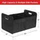thumbnail image 2 of Organizador de maletero Simple Deluxe de 50 litros para coche/SUV, impermeable, negro, 2 of 7
