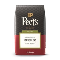 Café Molido Peet'S Coffee Decaf House Blend, Bolsa De 500 Ml