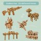 thumbnail image 2 of Puzzle de Bloques de Madera STEM GLCforever 20+ Formas Juguete 3D, 2 of 9