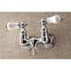 thumbnail image 3 of Grifo Kingston Brass Aqua Vintage de montaje en pared para tina, pulido, 3 of 4