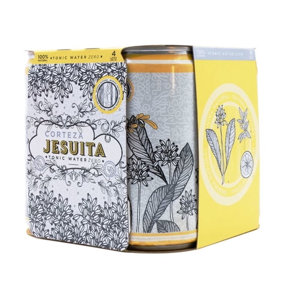 Agua Tónica Zero Pack 4 Lata, 200 ml