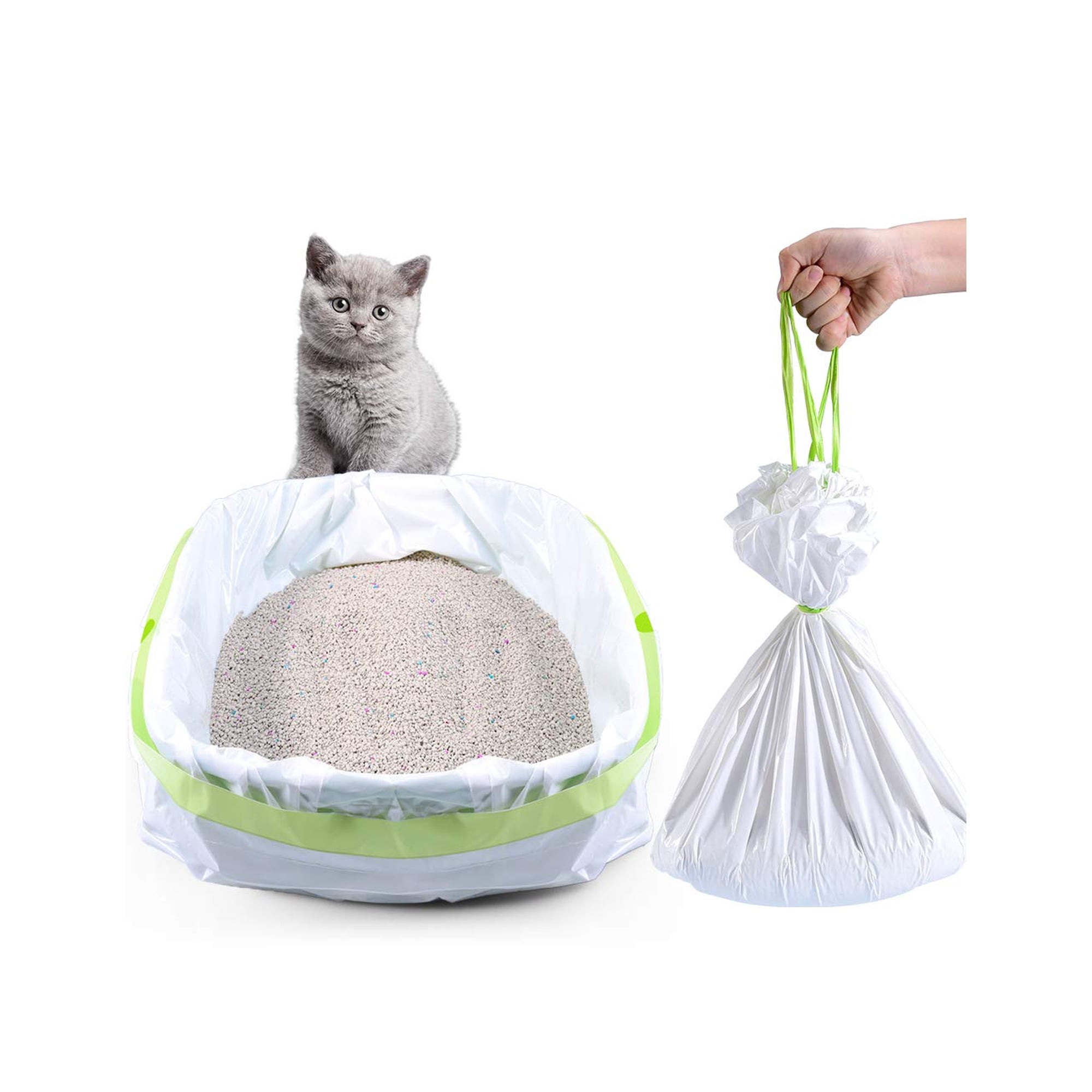Sander Box Liners Petocat, 34 Unidades, Arena Gigante Para Gatos