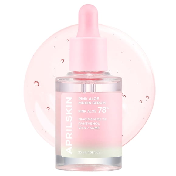 Sérum Aprilskin Pink Aloe Mucin 30 ml 78% hidratante