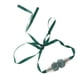 thumbnail image 5 of Elegante Cinturón Nupcial Con Flores Y Diamantes De Imitación, Cinturones Para Vestido De Novia, Negro Y Verde, 5 of 5