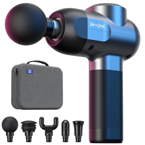 Pistola De Masaje Bob And Brad C2 Masajeador De Percusión De Tejido Profundo