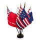 thumbnail image 1 of Banderas de escritorio World Flags Direct 10 cm, paquete de 5 históricas, 1 of 1