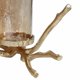 thumbnail image 4 of Portavelas Benzara BM285263, 41 cm, aluminio y cristal dorado, 4 of 6