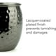 thumbnail image 4 of Juego de 4 tazas Moscow Mule, 100 % artesanales, de cobre puro de 500 ml y asas de latón dorado. 9,4 cm de diámetro x 10 cm de alto., 4 of 6