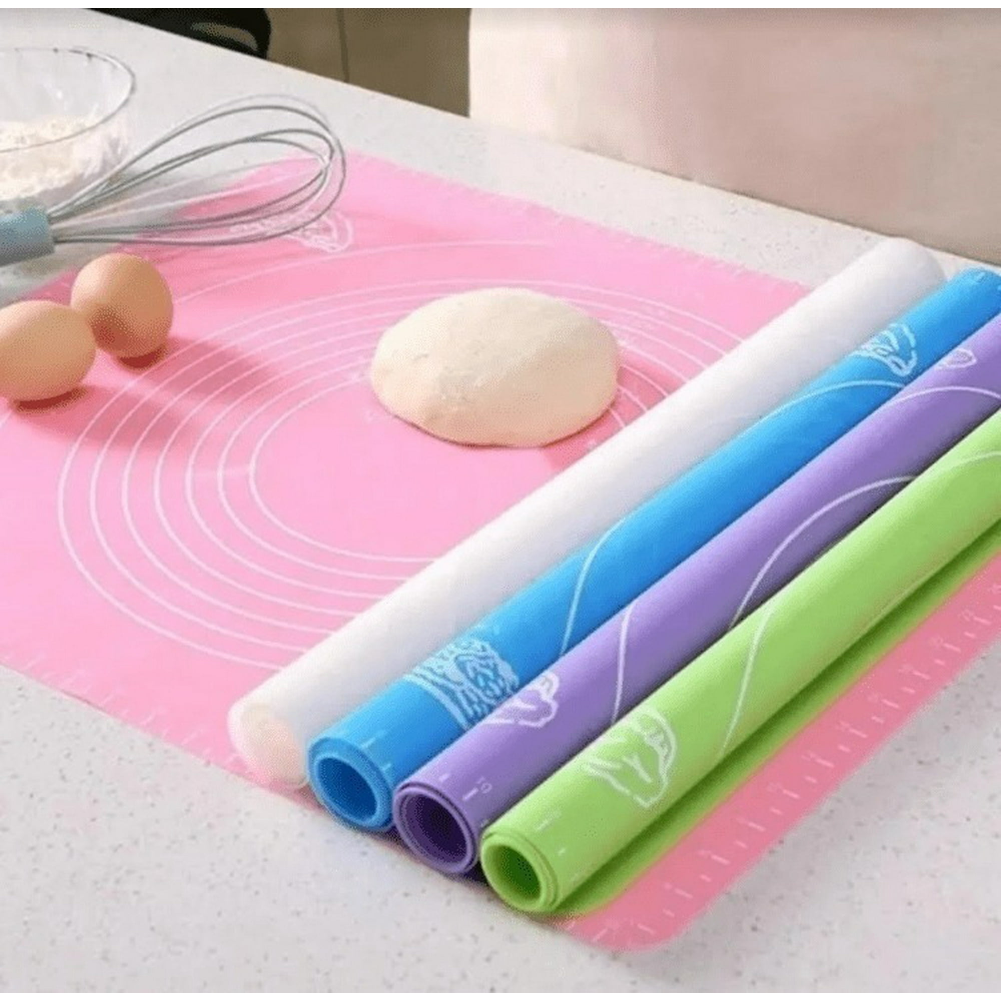 Genérico - Lamina De Silicona Para Amasar Bizcocho Pizza Pan Empanadas