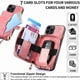 thumbnail image 5 of Funda Tipo Cartera con Correa Cruzada para iPhone 15 Pro Max Protección Contra Golpes Rosa, 5 of 5