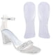 thumbnail image 1 of Plantillas de gel para talón QZFQZF, almohadillas cómodas para mujer, talla US 6-7.5, 1 of 7