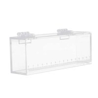 Magideal - Caja De Observación De Peces, Tanque De Fotos De Pesca, Incubadora De Acrílico, Estuche Portátil Pequeño Transparente, Mini Cajas Para Incubar Acuario L