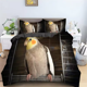 thumbnail image 1 of Parrot King Queen Bedding Set Cute Birds Colourful Feather Duvet Cover Tropical Flowers Comforter Cover Polyester Quilt Cover, 1 of 5