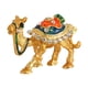 thumbnail image 1 of Joyero Con Forma De Camello, Ideal Como Joyero De Decoración Para Aniversarios, Tocador Y Oficina, Dorado, 1 of 5